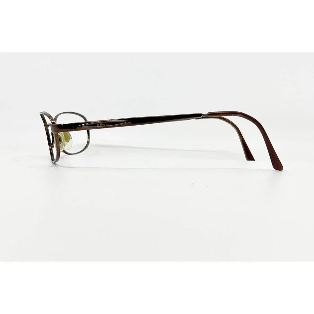 Revo Sunglasses Mens Brown Oval Metal Frame 3041 081/K2 50-19-135